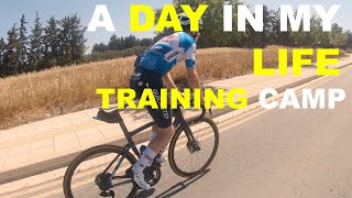 DAY IN THE LIFE OF A CYCLIST ON TRAINING CAMP (Soudal Quickstep Devo Team)