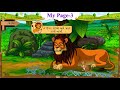 Std 5 english sem 2  class 5 english  my page 3 activity 2 a  animated story  open school