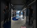 This epoxy floor is INSANE 🔥 Blue, white &amp; Ash together #epoxy  #epoxyfloor  #resinfloor