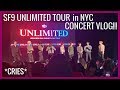 2019 SF9 USA-Europe Live Tour [Unlimited] Concert Vlog || Brooklyn, NY