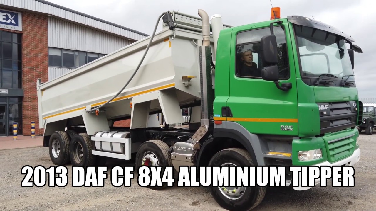 New in FleetEX Stocklist For Sale: 2013 - AT63 DAY - DAF CF 8x4 ALUMINIUM TIPPER