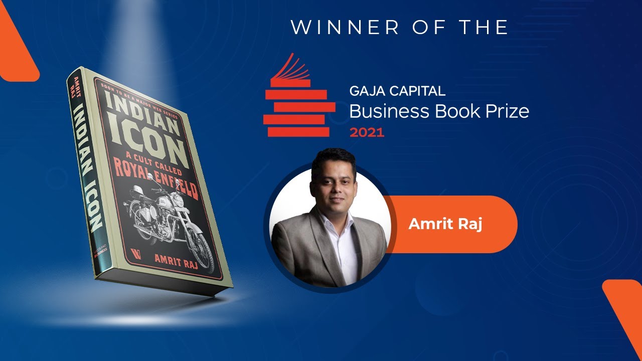 Partner | Gaja Capital Business Book Prize 2021 - Winner - YouTube