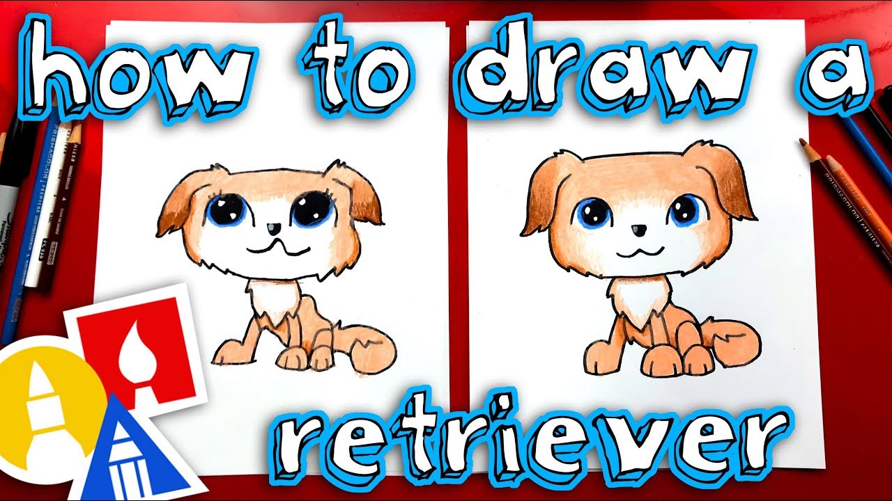 How To Draw Littlest Pet Shop Golden Retriever Youtube