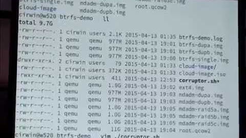 Living with BTRFS. Part 2. Linux new file system. Talk @kwlug