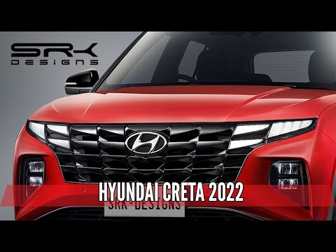 New 2022 Hyundai Creta Facelift - Photoshop Car Rendering | SRK Designs