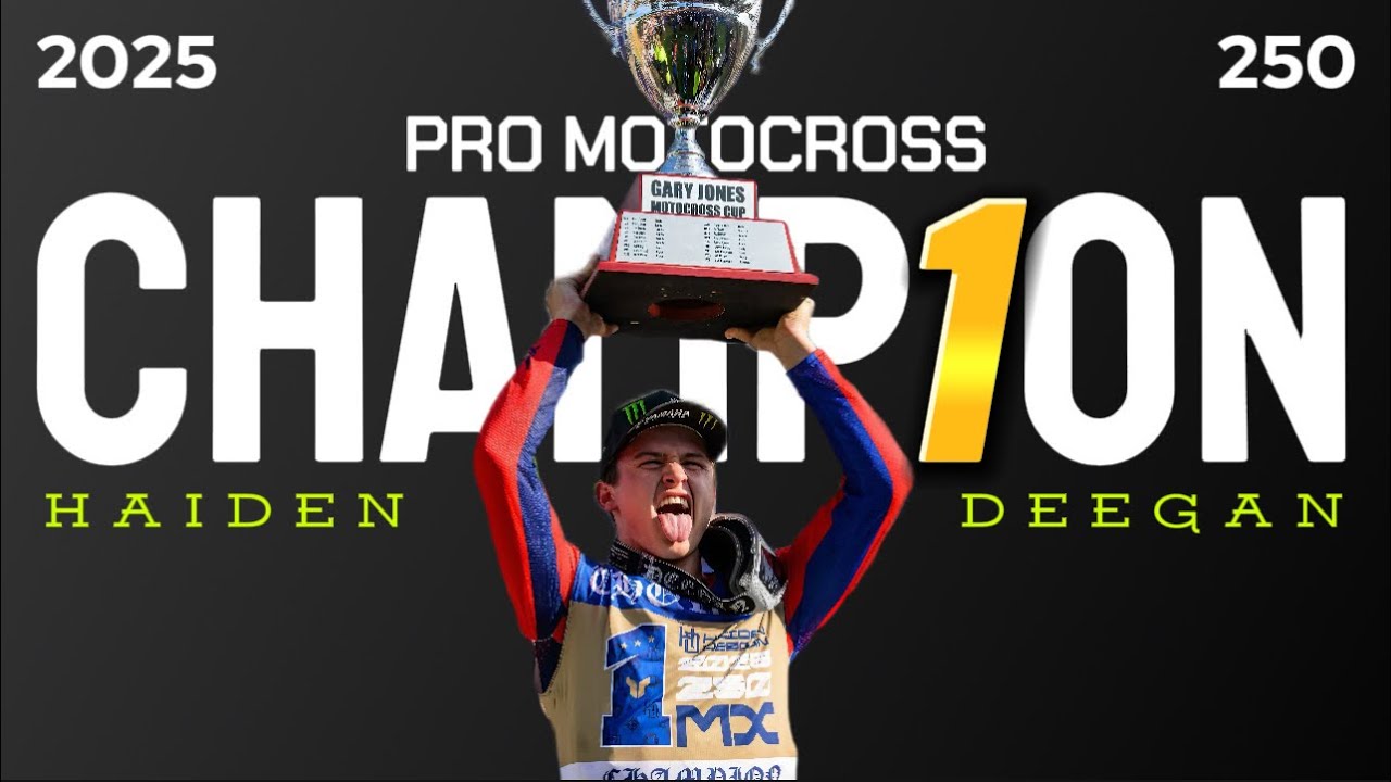 2025 Pro Motocross Highlights | Haiden Deegan is on another level!