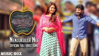 NENJUKULLA NEE VIDEO SONG | VADACURRY (TAMIL-2014) MUSIC BOX - JAI | SWATHI REDDY | VIVEK - MERVIN