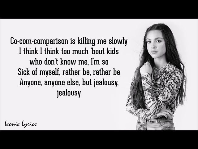 Jealousy, Jealousy - Olivia Rodrigo (Lyrics) class=