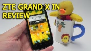 ZTE Grand X In Review (Intel  CPU Android Phone) - GSMDome.com