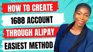 How to create 1688 account through Alipay easiest method, No more Login Issues#1688#pinduoduo