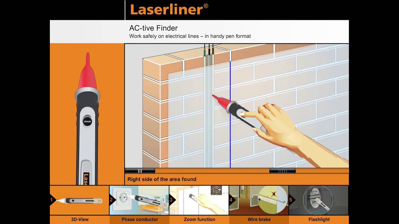 Laserliner Activefinder Xp - Bouw- en kruislijnlasers | Web App