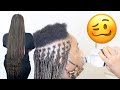 It Took Me 14Hours To Do These Small LONG Knotless Braids On TWA || WAS IT WORTH IT?