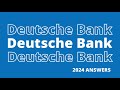 2024 deutsche bank online assessments  interview tutorials