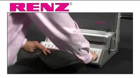 Renz RW 360 Wire Binding Machine