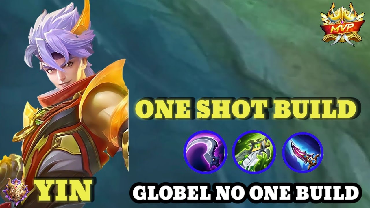 yin one shot build gameplay new build fast farming tip//MLBB gameplay ...
