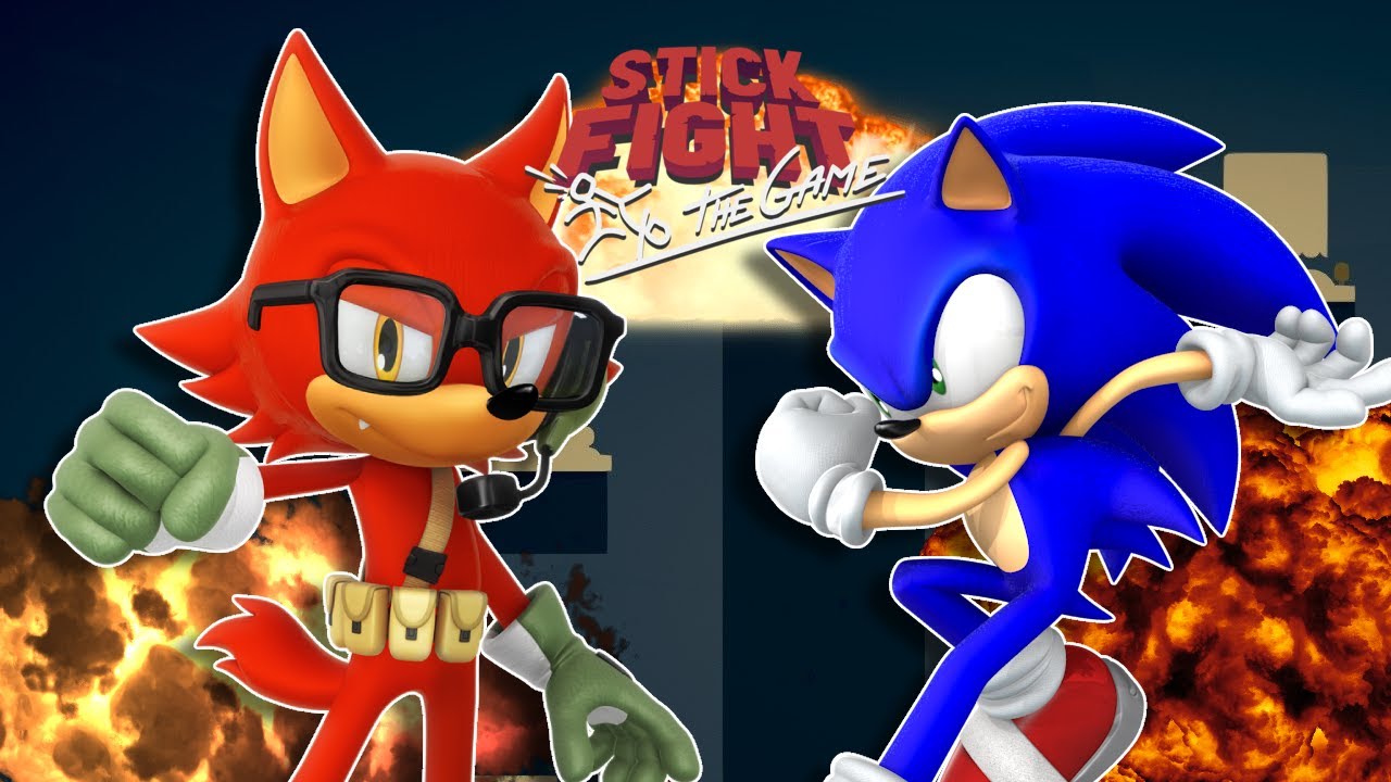 SONIC VS SHADOW! - Stick Fight The Game! 