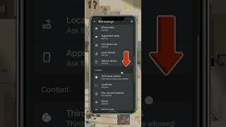 Google chrome Pop up block redirect settings #shorts