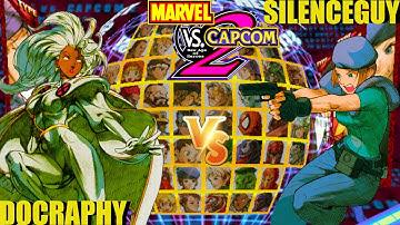 MvC2 Mvci Umvc3 SILENCEGUY vs DOCRAPHY pt 2