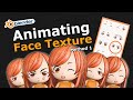Blender face texture Animation Tutorial for Beginners