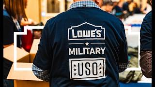 A Piece of Home: Lowe’s Guests Pack 15,000 USO Care Packages for Service Members Around the World