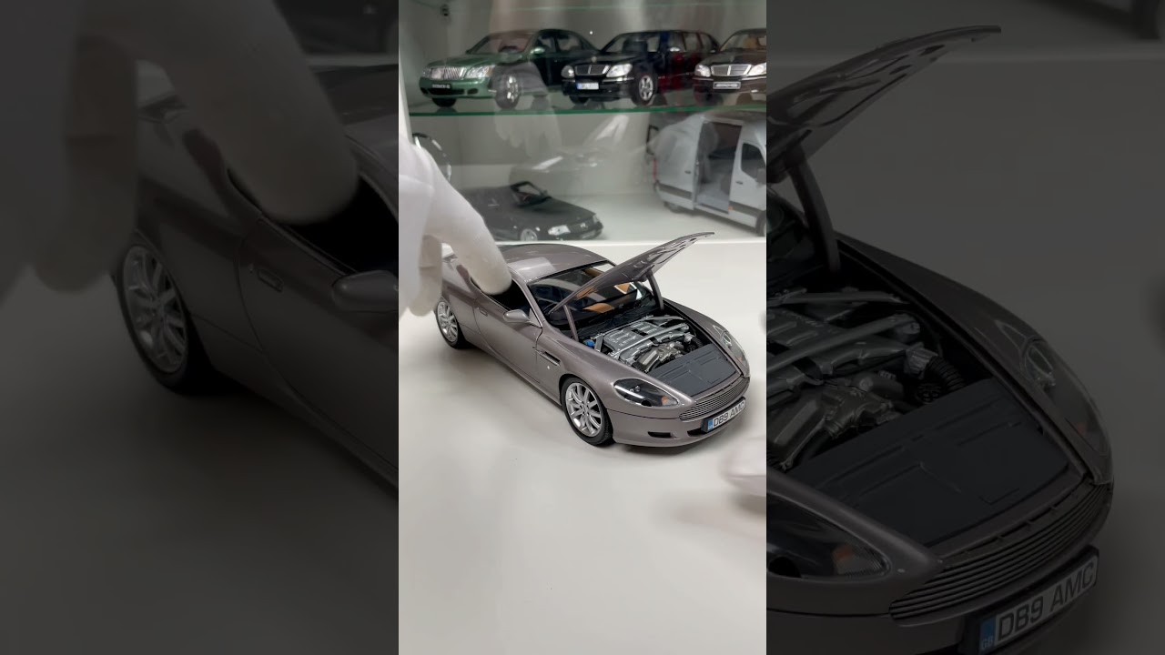 Aston Martin DB9 | detailed, fully openable diecast by Minichamps 
