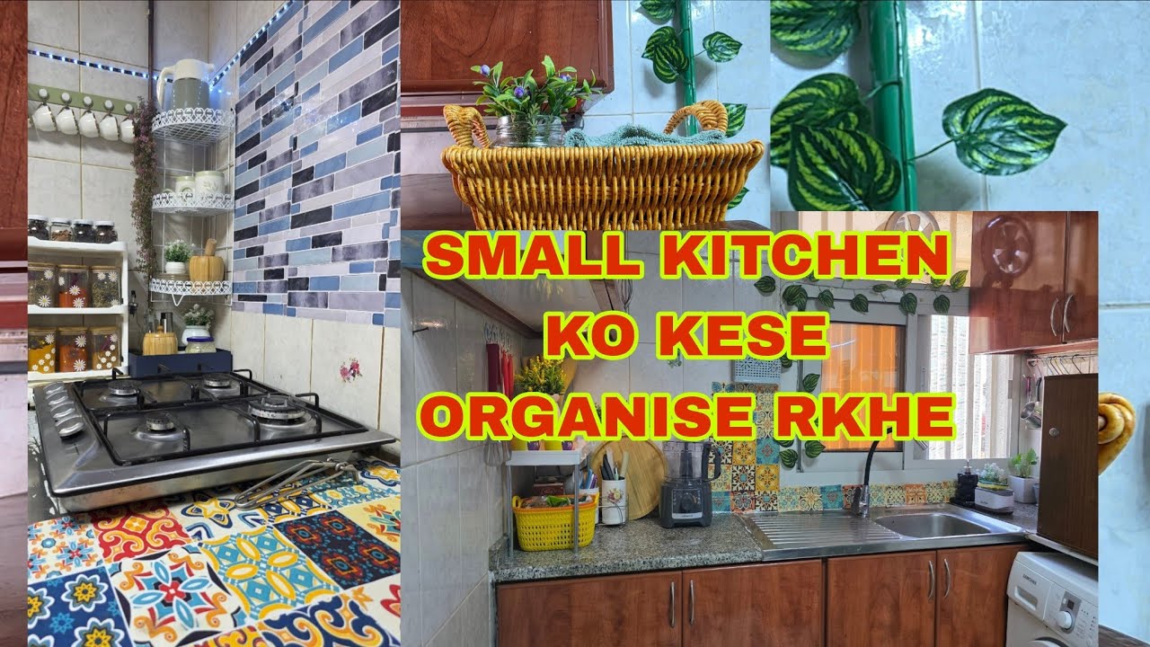  Space saving  kitchen Organisation|Small Kitchen ko kese  organise rkhe I Dubai Vlog 