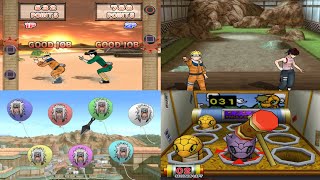 All Mini Games-Naruto: Ultimate Ninja 3