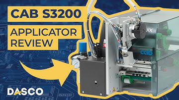 Cab Squix S3200 Print & Apply Applicator  | Microplate Labeling System Demo