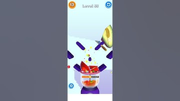 Good Slice 🍅🥑💯; Level @55 Gameplay (Android, iOS) #Shorts #PlayGo!