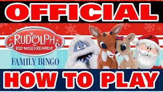 Official How to Play Rudolph the Red Nosed Reindeer Family Bingo! screenshot 3