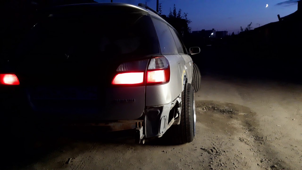 Subaru Legacy BH5 EJ201 EJ20 atmo exhaust sound / Звук выхлопа / Звук ...