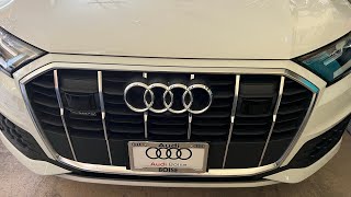 Cargo room in 22 Audi Q7