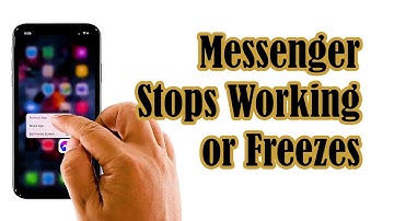 Messenger freezes or stops working on iPhone XS after iOS 14.2 update