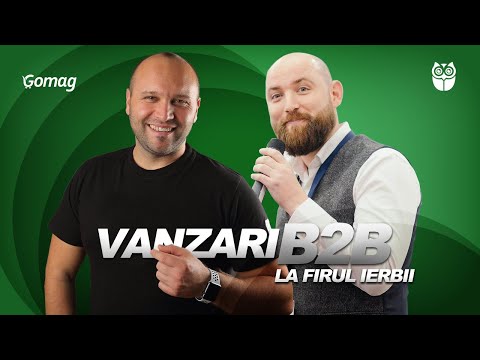 Cursuri Vanzari B2B la firul ierbii - Adrian Cioroianu