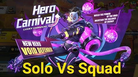 New Hero Void Walker | Solo vs Squad | Ride Out Heroes