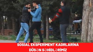 Sosial Eksperiment Kadrlarina Düsən Qarabag Səhidlərimiz