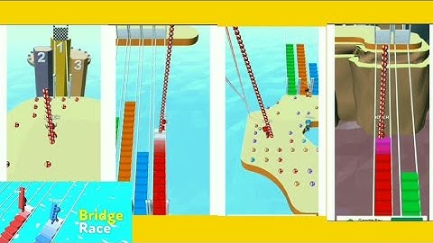 Bridge Race _ all levels gameplay \ #80-82
