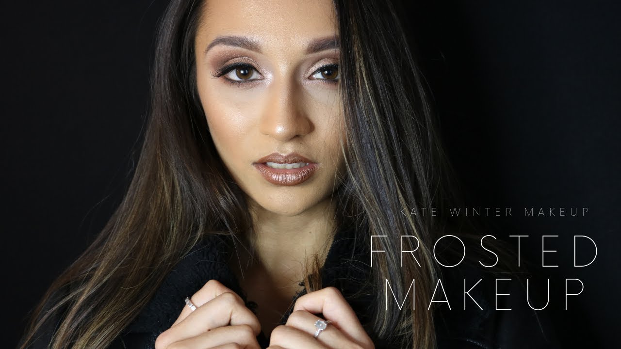 Iced Macchiato Eyes ♡ Frosted Makeup ♡ Kate Winter ♡