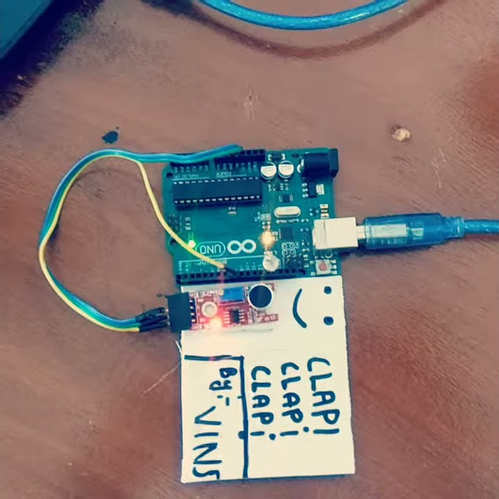 clap switch using arduino - YouTube