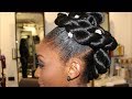 Bridal Series| Two strand twisted updo
