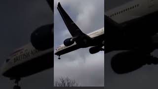 Storm Eunice Causes British Airways Plane To Land Funny