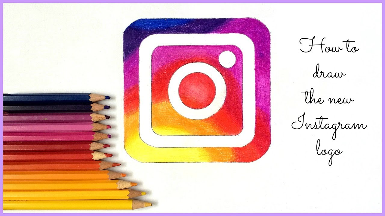  logo  instagram dessin 