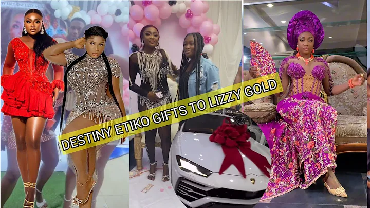 Äçtress Lizzy Gold 32yrs birthday Destiny Etiko Suprise her as they Reveal about their friendship