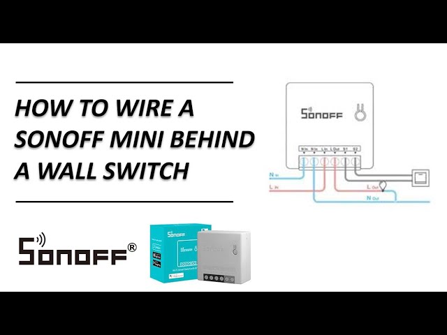 Sonoff Mini and wall switch : r/sonoff