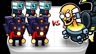 Attack On Merge Cameraman Skibidi Toilet Merge Fight, Skibidi Toilet Vs All Bosses Gameplay screenshot 3