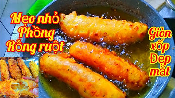 CHỊ BÁN CHUỐI chia sẻ BÍ QUYẾT CHIÊN CHUỐI GIÒN XỐP RỖNG RUỘT ăn là riềng