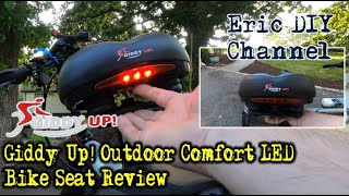 Giddy Up! Outdoor Comfort LED Bike Seat Review