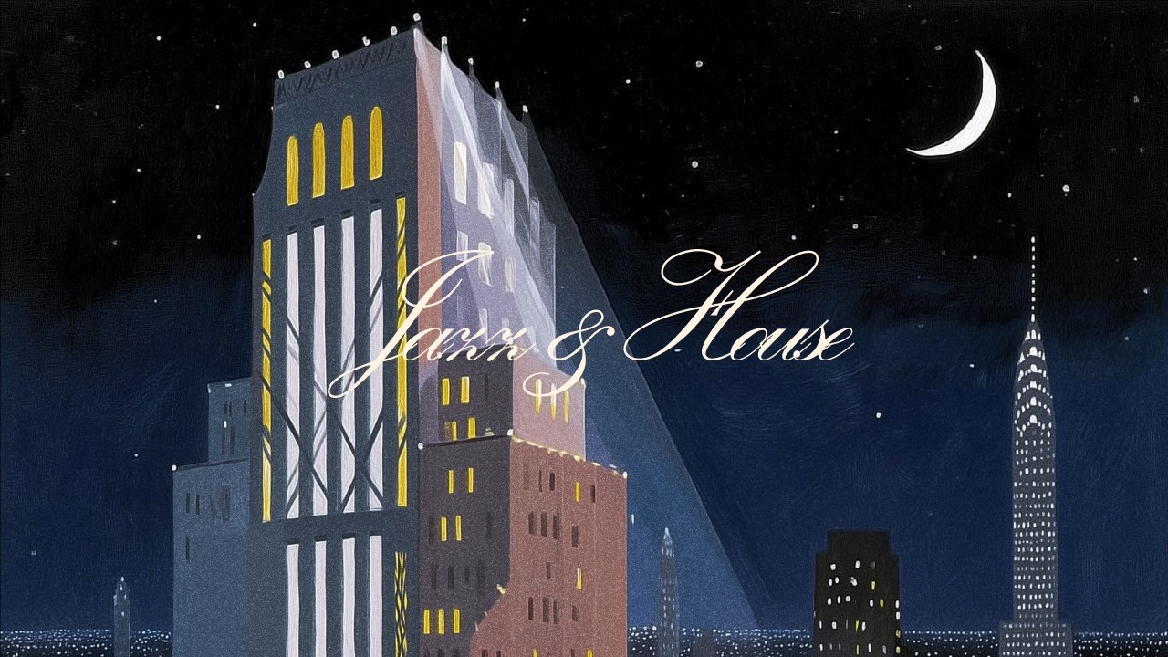 JazzHouse Mix | (NY Penthouse Lounge) BERLIOZ Set | Elegant City Lights & Cocktails & Chill Vibes