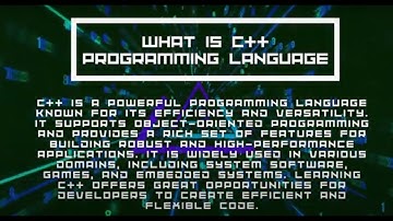 C++ Lesson 2: Variables, Data Types and Operators