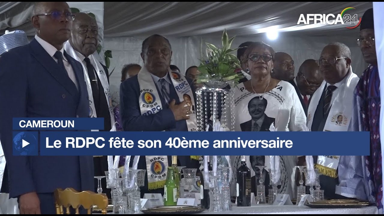 Cameroun : Le RDPC, parti au pouvoir célèbre son 40ème anniversaire ...